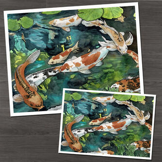 "Golden Koi" by Paige Critchlow